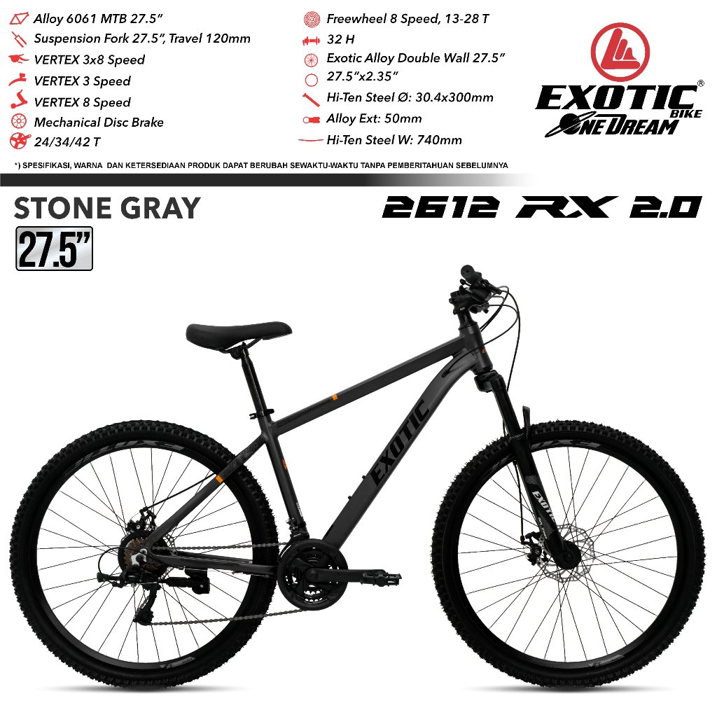 sepeda gunung / MTB 27.5 inch ALTON BEAST BY ELEMENT