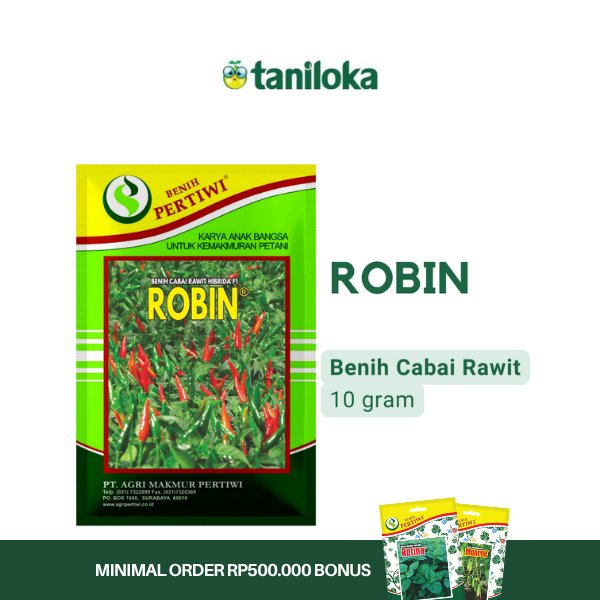 Benih Pertiwi - Benih Cabai Rawit Robin (10 Gram)