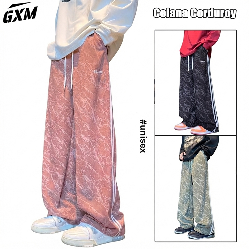 corduroy pria pants celana corduroy pria corduroy pants pria celana oversize pria wide leg pants cel