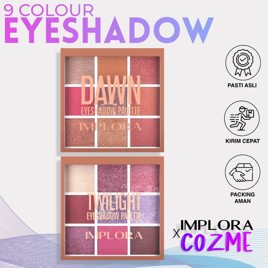 IMPLORA EyeShadow Palette DAWN