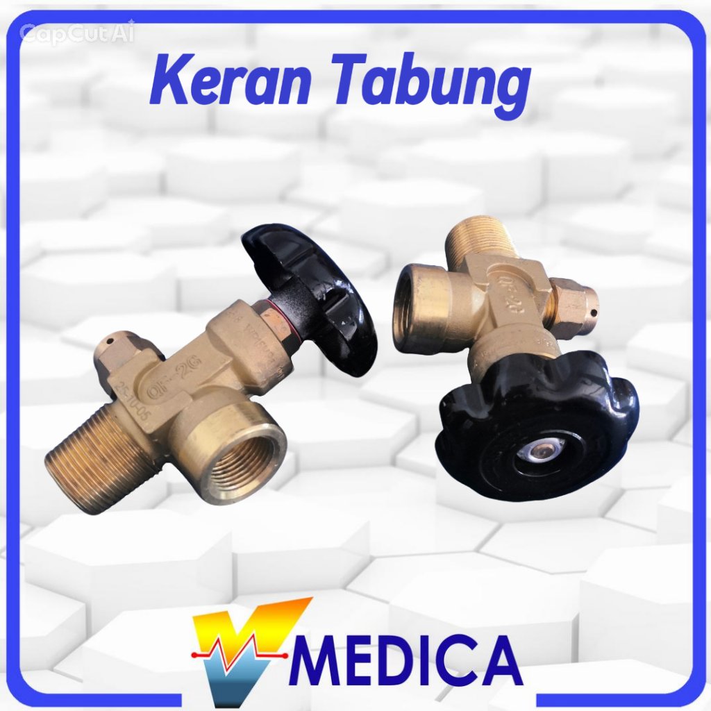 Kran Tabung Oksigen / Keran Tabung Oksigen