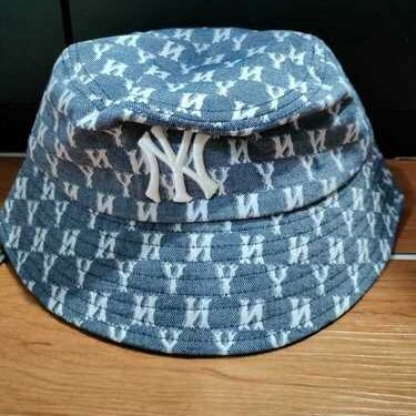 MLB NEW YORK YANKEES MONOGRAM CLASSIC BUCKET HAT DENIM