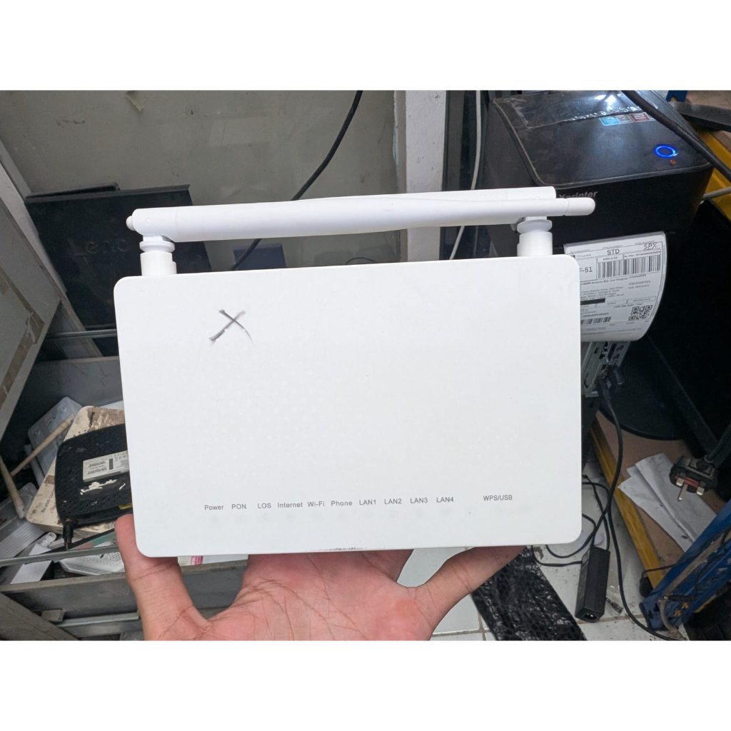 Modem ZTE F660 GPON ONT Rusak Segel Utuh Like New Unit Only