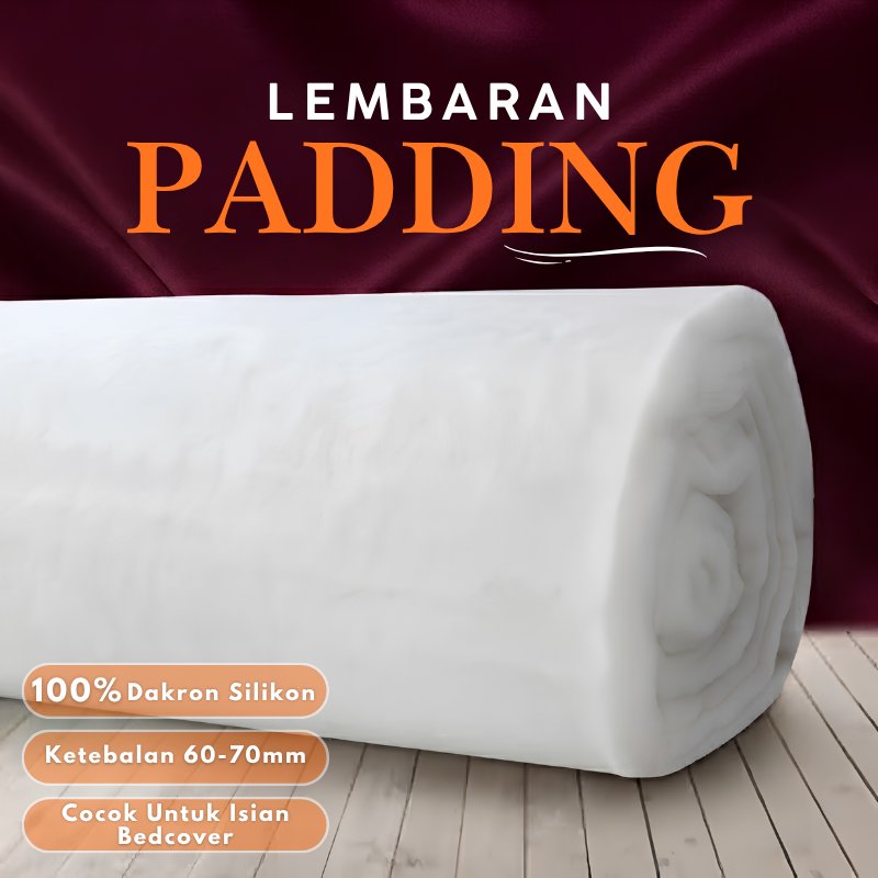 Dakron Padding Lembaran | Potong Meteran Cocok Untuk Isian Bedcover