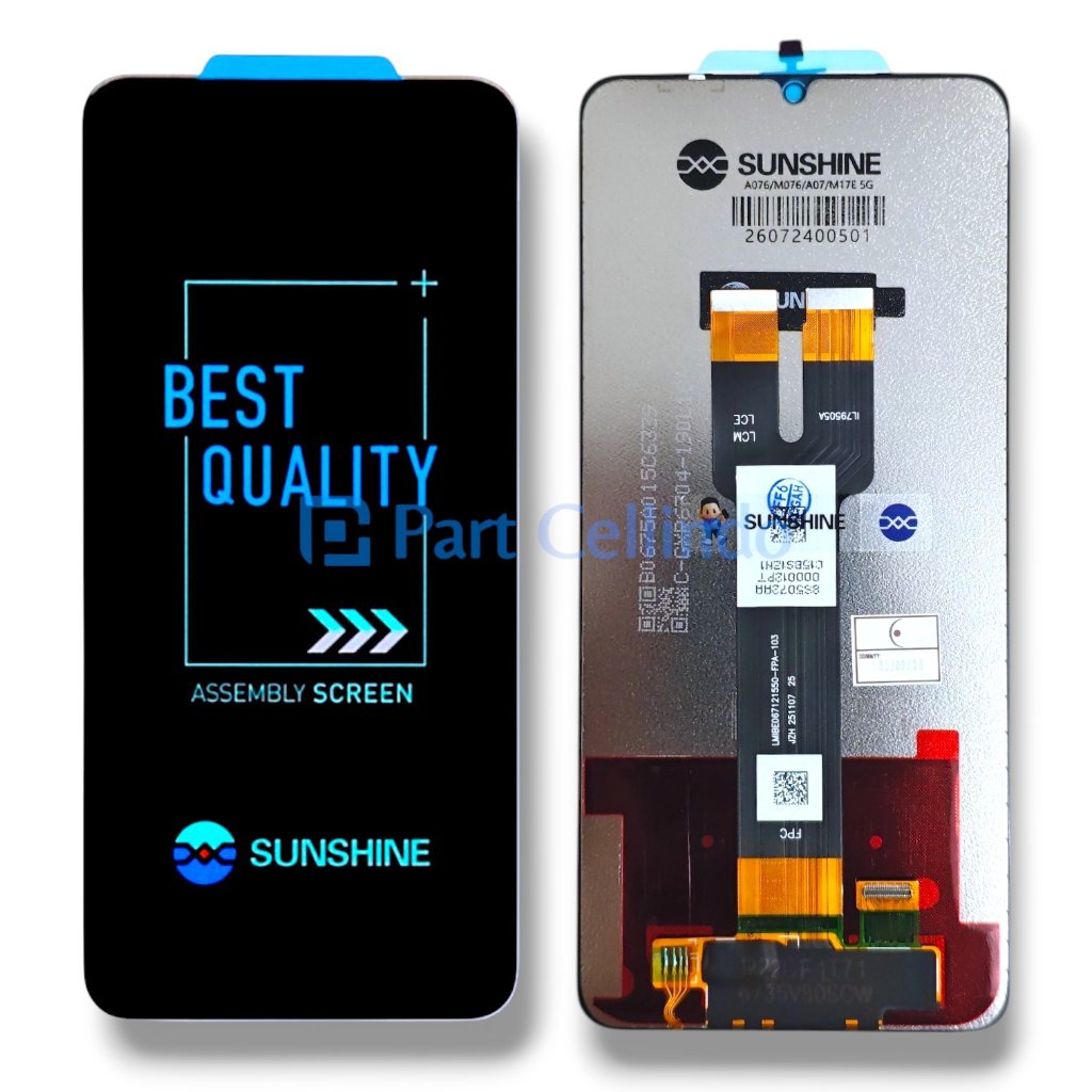 LCD SAMSUNG A076 / M076 / E076 (GALAXY A07 5G / M17E 5G / F70E 5G / A70E FULLSET TOUCHSCREEN ORIGINA