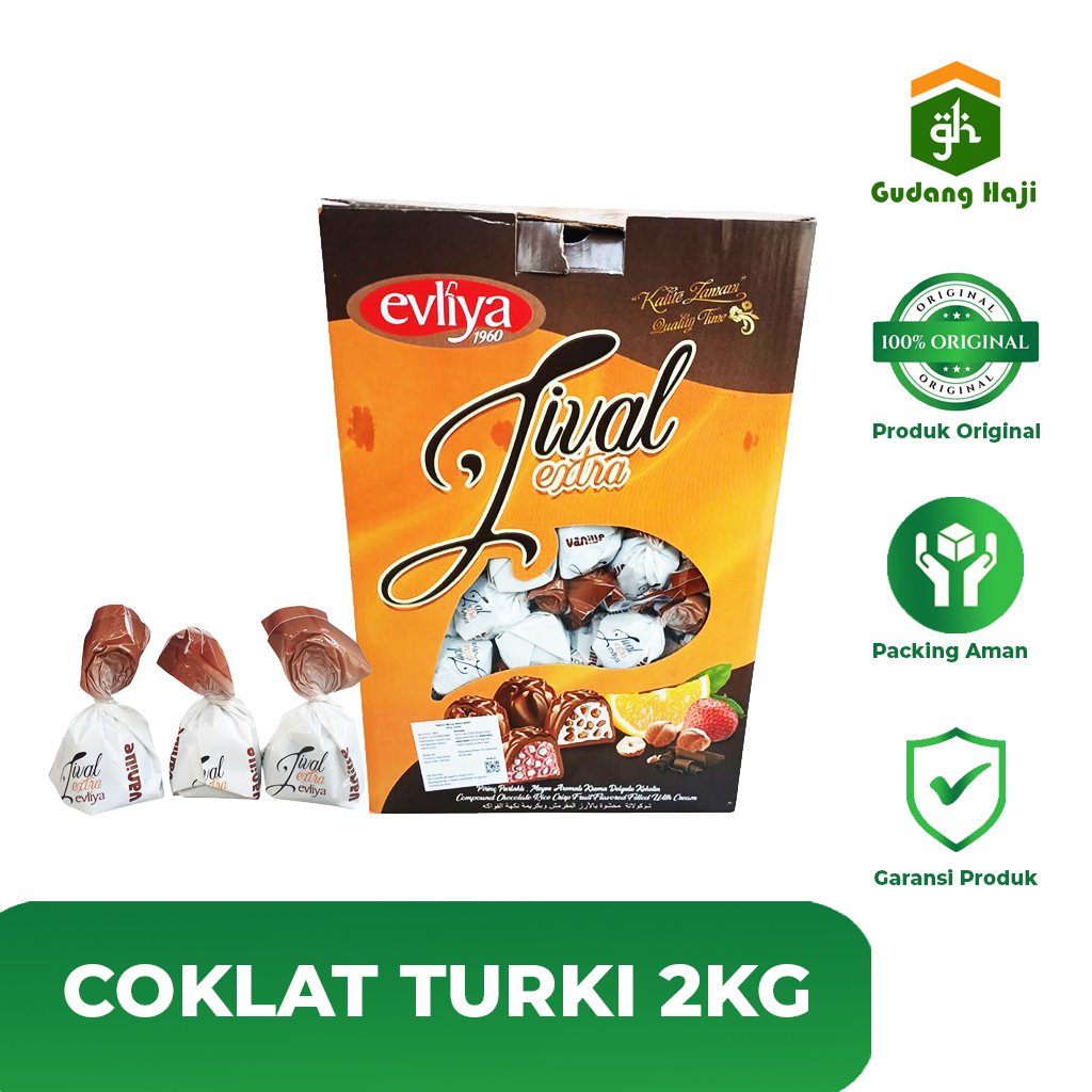 Coklat Turki Evliya Varian 2 kg
