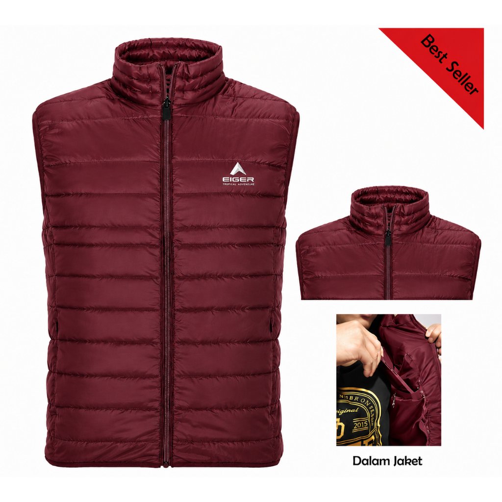 Eiger Hiking Vest Pria | Eiger Touring Vest Pria