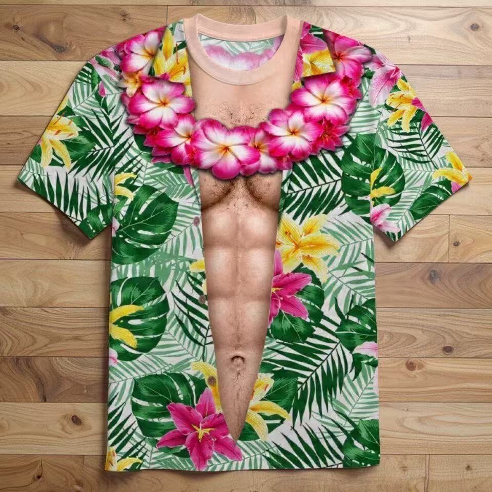 Kaos Sixpack Lucu | Baju Pantai Pria Sixpack Unik Lucu Hadiah Pacar Teman