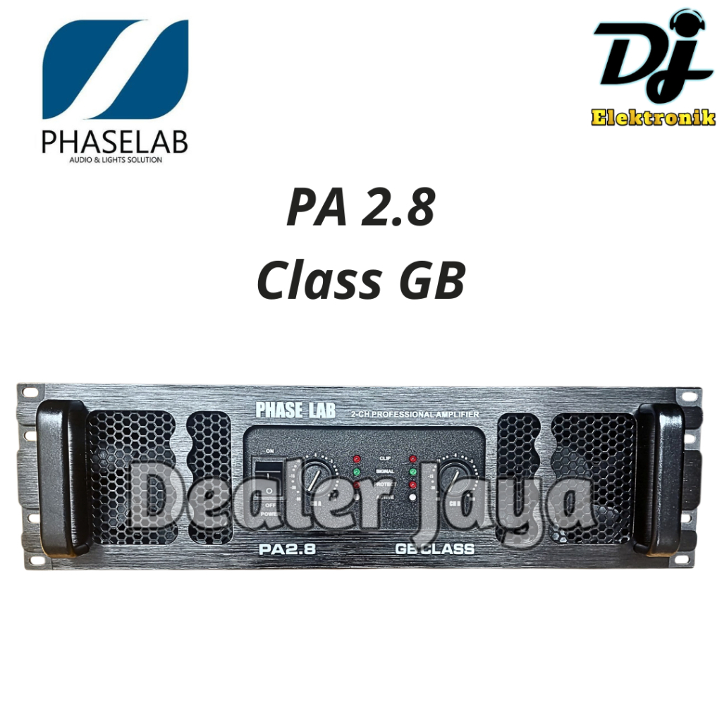 Power Ampli Phase Lab / Phaselab PA 2.8 / PA2.8 - 2 channel CLASS GB