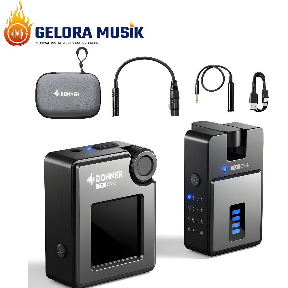 In ear Monitor Wireless System Donner CV-3