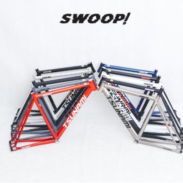 Frameset Sepeda Fixed Gear Fixie TSUNAMI SNM100 Alloy - Frame Fixie