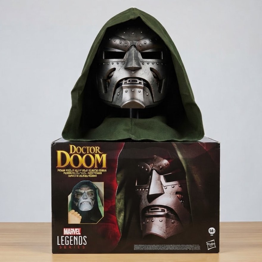Hasbro Marvel Legends Series Doctor Doom Premium Roleplay Helmet