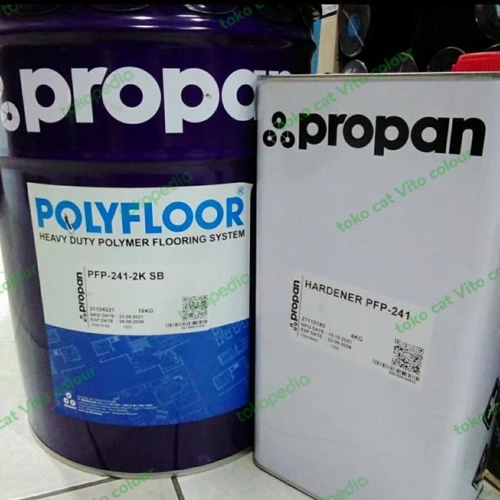 Cat Dasar Epoxy Lantai Propan Polyfloor Pfp-241-2K 20Ltr #Gratisongkir