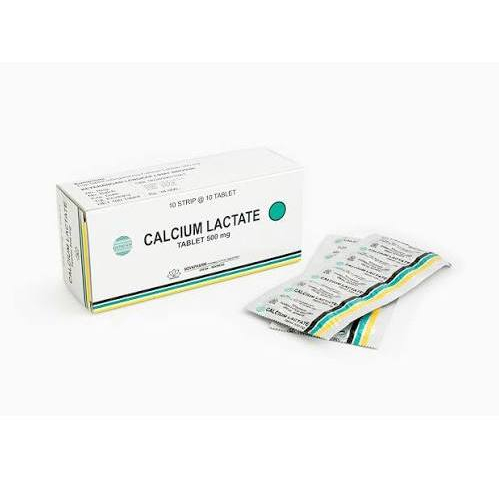 Calcium Lactate 500 mg Tablet