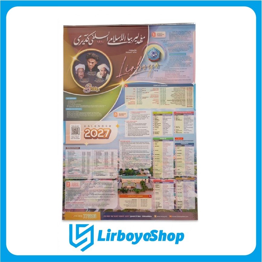 Kalender dinding lirboyo resmi 2027