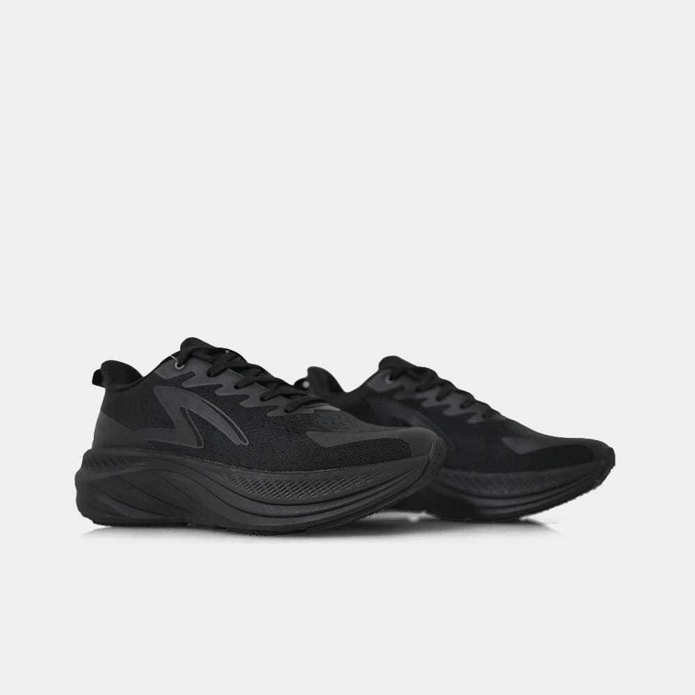 SEPATU RUNNING SPECS AIRGLIDE-BLACK/DARK GREY