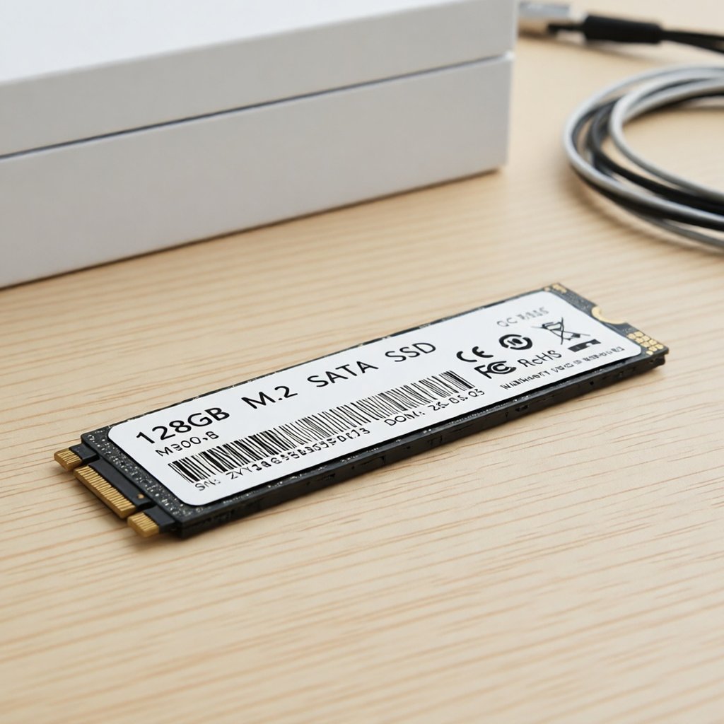 SSD 128GB M.2 SATA SSD M300-B _ copotan Like New