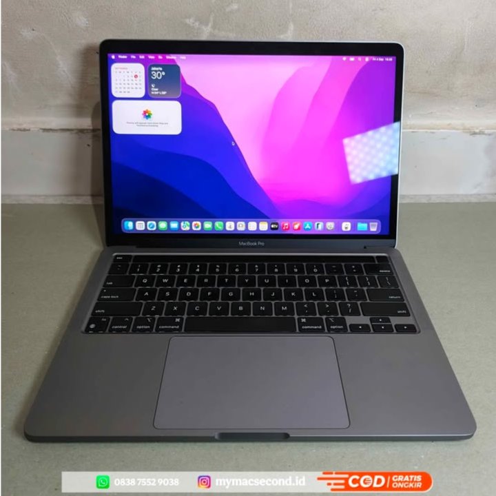 MACBOOK PRO M1 13" SSD 8/256 GB SPACE GREY SECOND