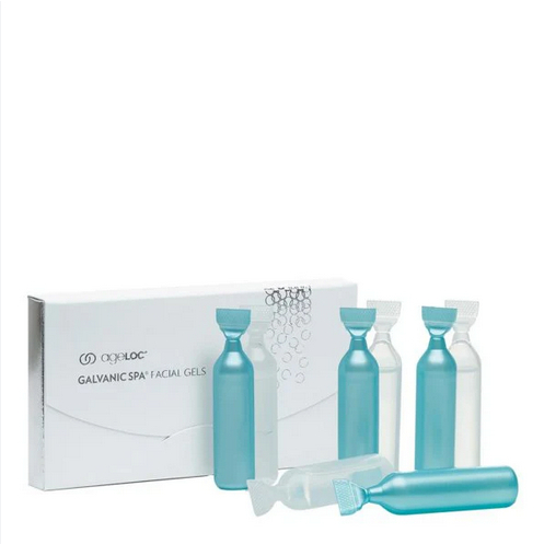 Nuskin ageLOC Galvanic Spa Facial Gel | Serum Gel Treatment Putih Biru | Gel Perawatan Wajah | Origi