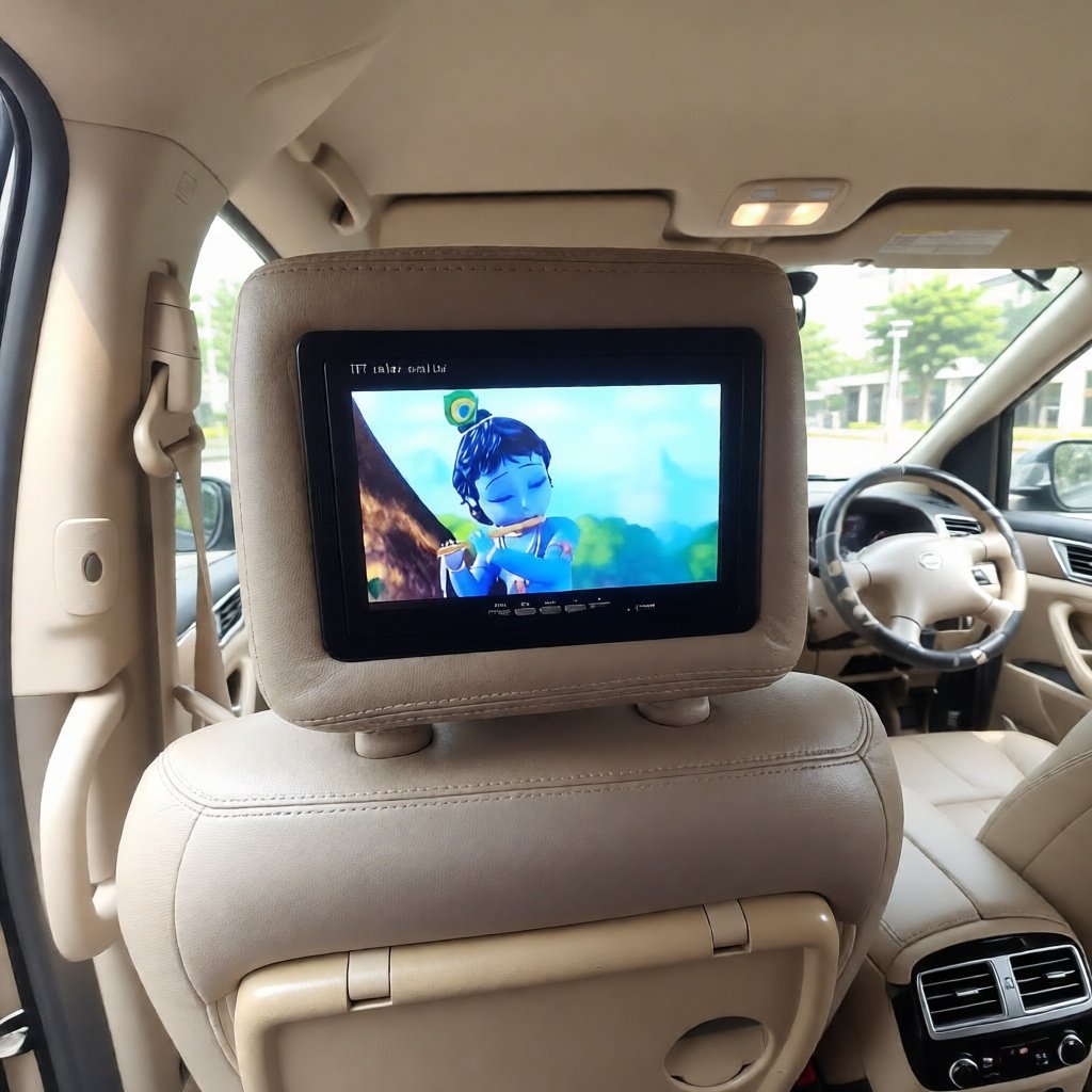 Monitor Headrest Nissan Serena C24 7 inch original Fit layat TFT