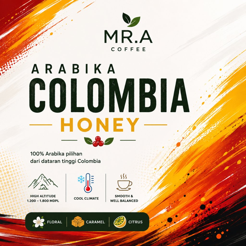 Kopi Arabika Colombia Honey