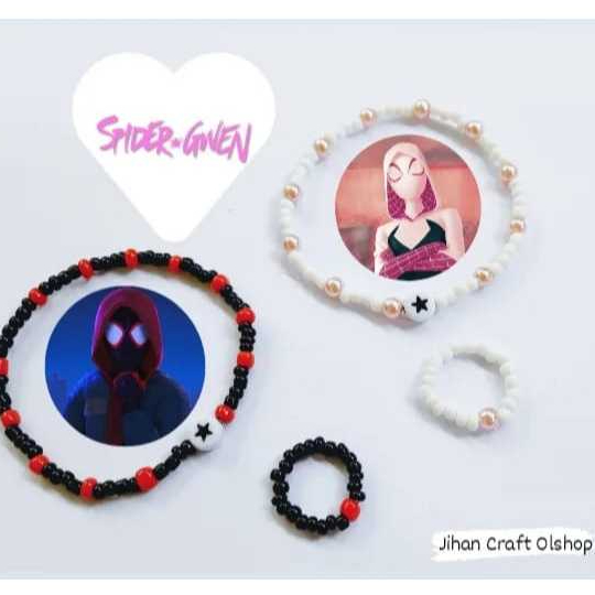 Spiderman Couple Bracelet / Gelang Spiderman Couple / Gelang Couple