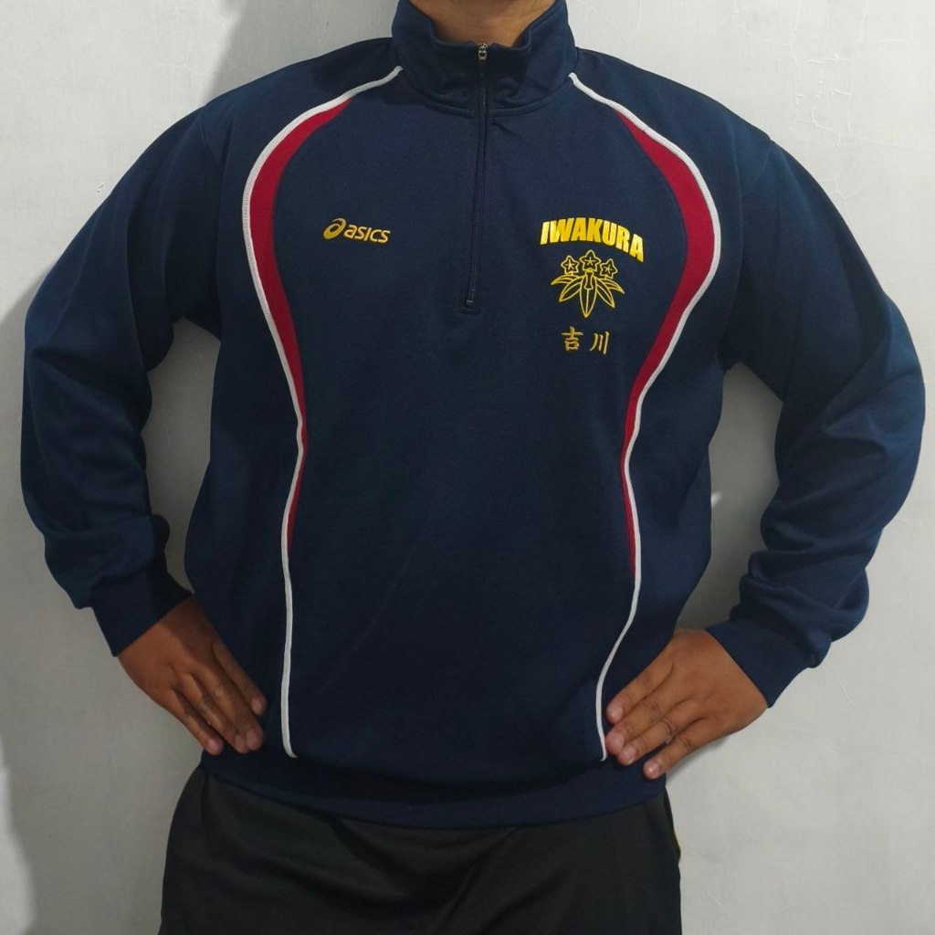 ASICS Halfzip Tracktop Jacket LD118 - IWAKURA