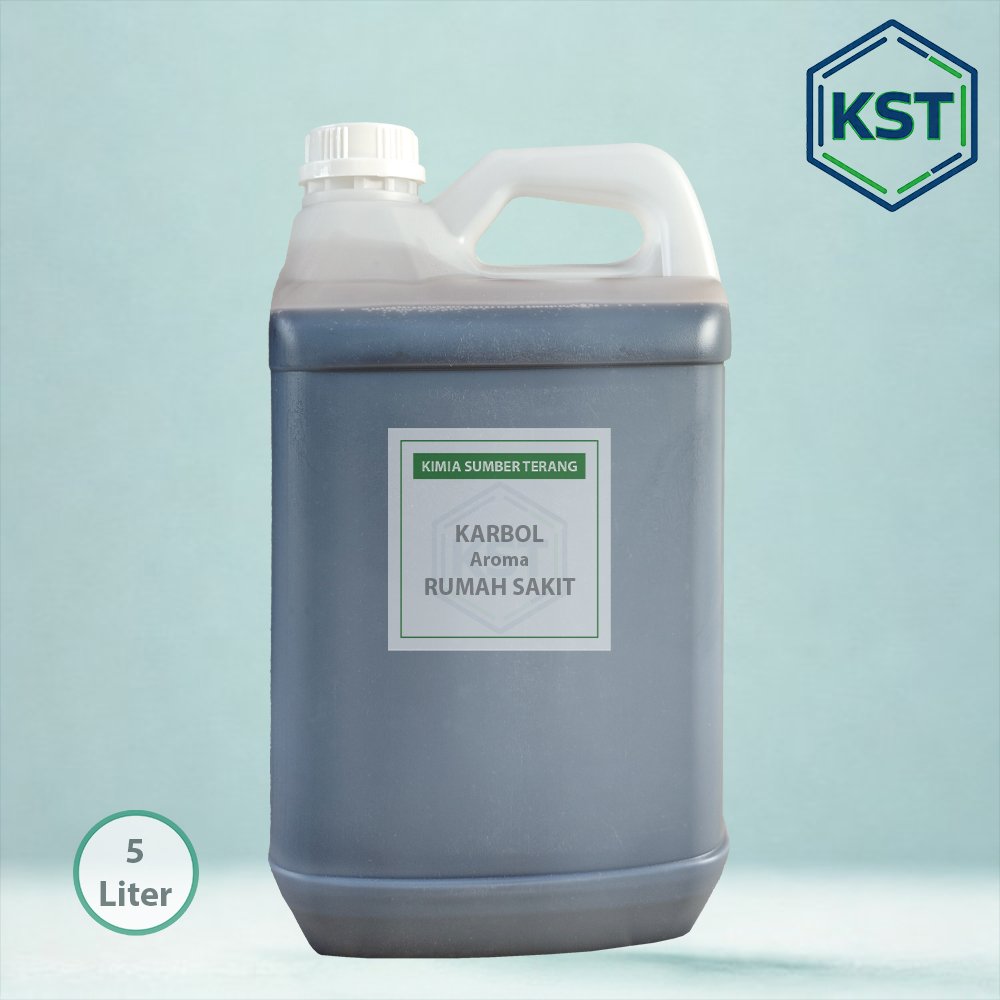 Karbol Cair Pembersih Antibakteri Aroma Rumah Sakit - 5 L