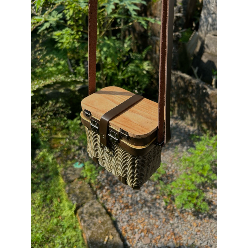 Tas bambu / kepis bambu premium
