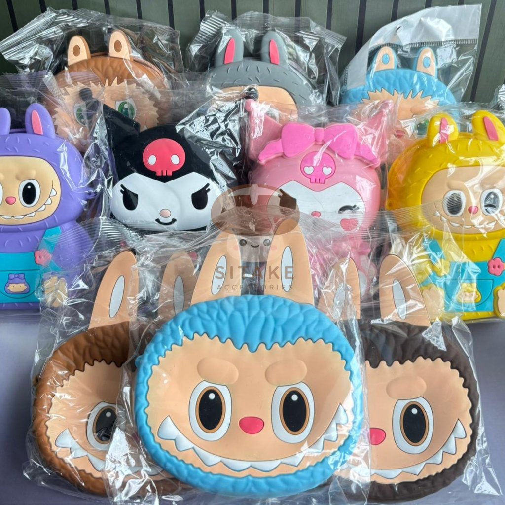 Tas Anak Rubber Karakter Grosir | Paket Usaha Tas Silikon Mini Aneka Model Lucu | Cocok Untuk Bingki