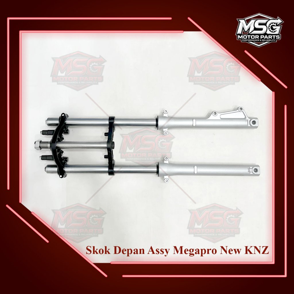 Skok / Shockbreaker Depan Assy Segitiga Komplit Honda Megapro New / Megapro New 2007
