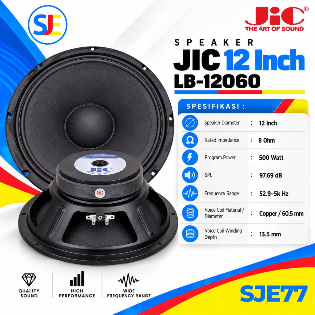 Speaker JIC 12 inch LB-12060