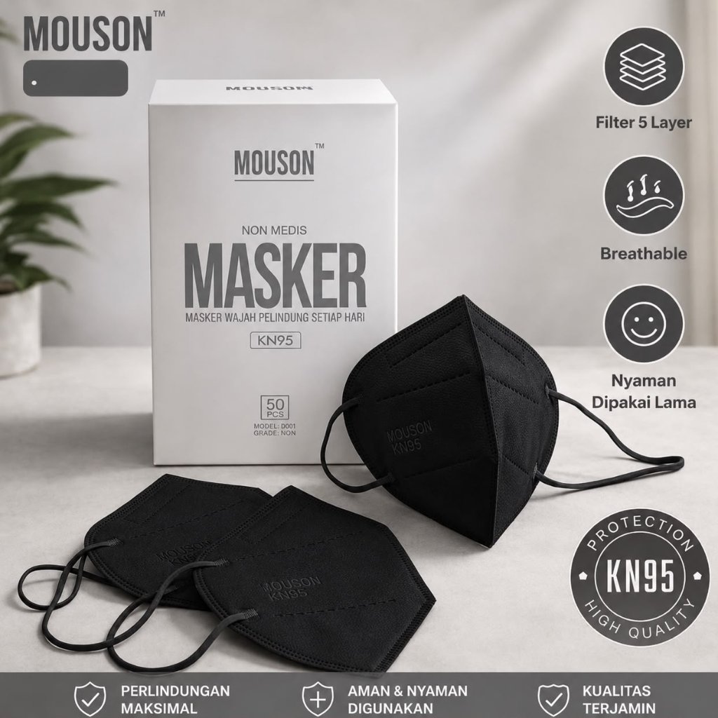 MASKER KN95 ISI 50 PCS