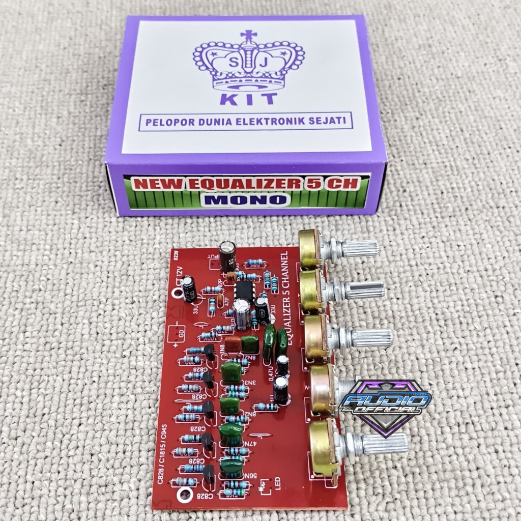 Equalizer 5 Channel LOTUS / Potensio Putar