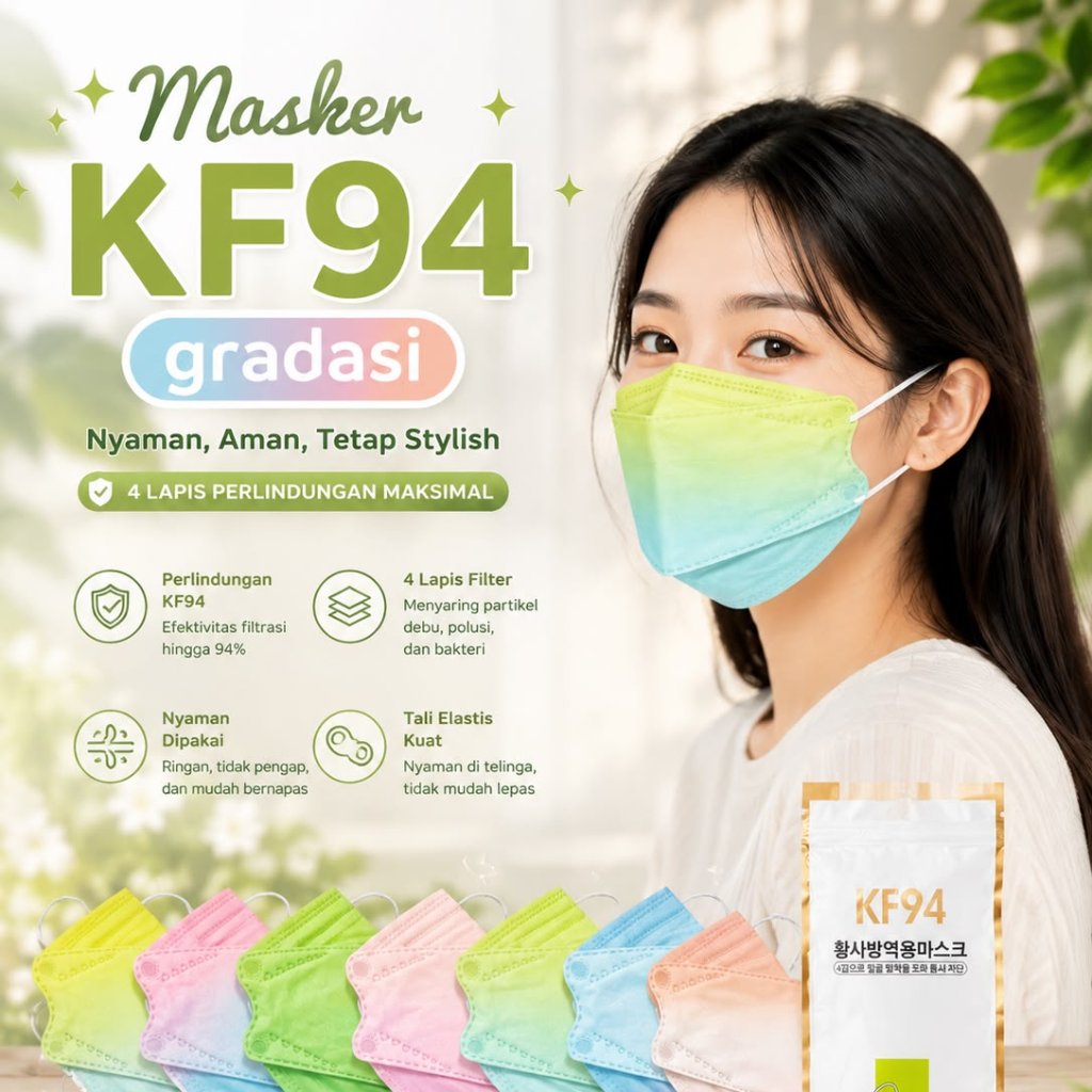 MASKER KF94 Gradasi