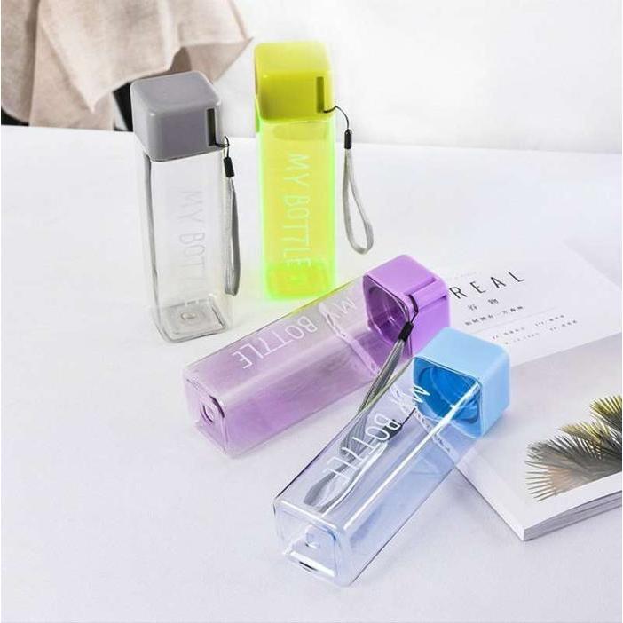 Botol/ Tumbler My Bottle Kotak Polos Tanpa Kemasan