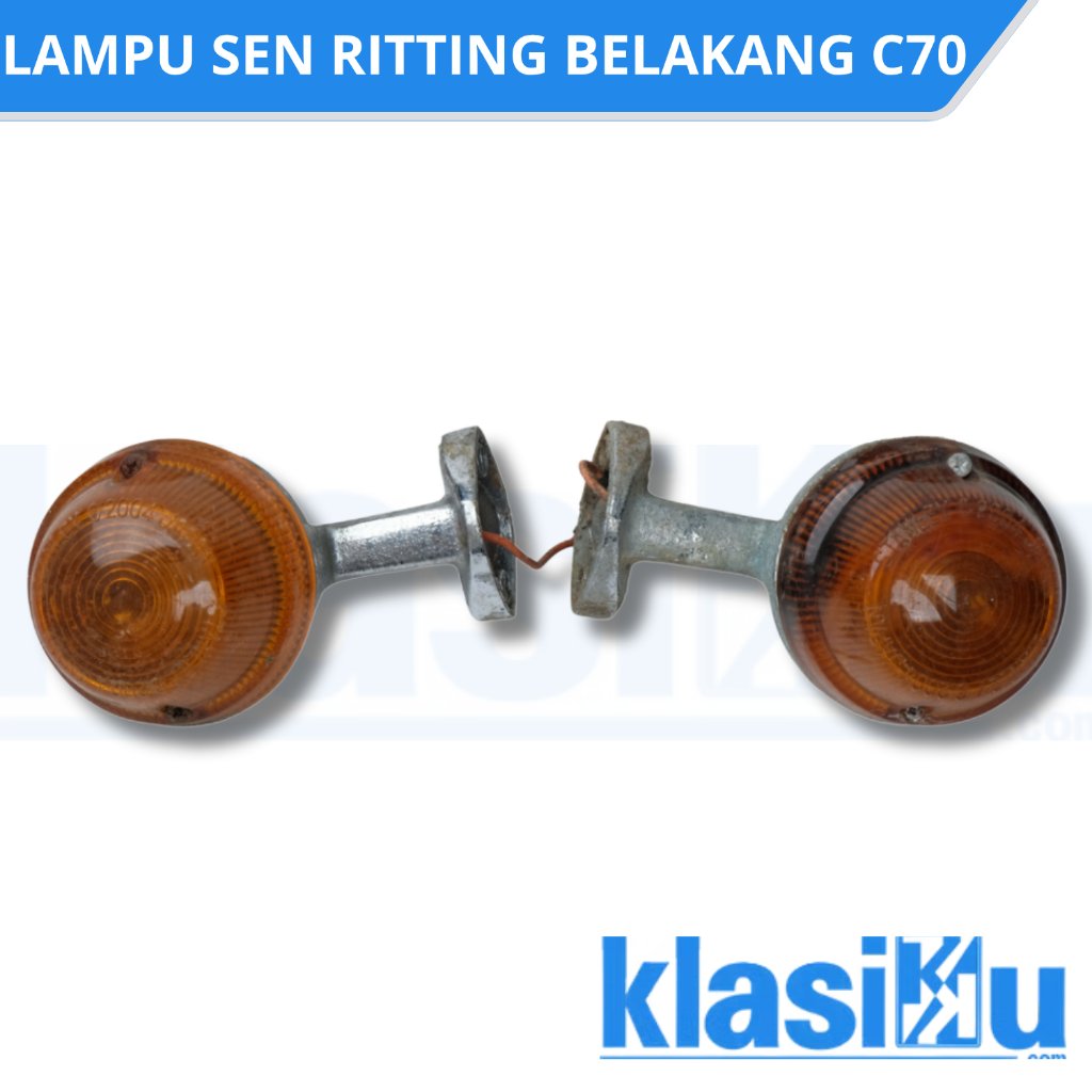 Lampu Sein Riting Belakang Honda C70 C 70 NOS Babed 2 Pcs Good Quality