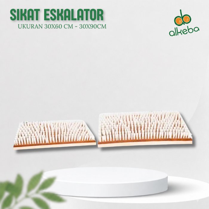 Sikat Eskalator Industri - Alat Pembersih Lift & Travelator 30x60 30x90 CM