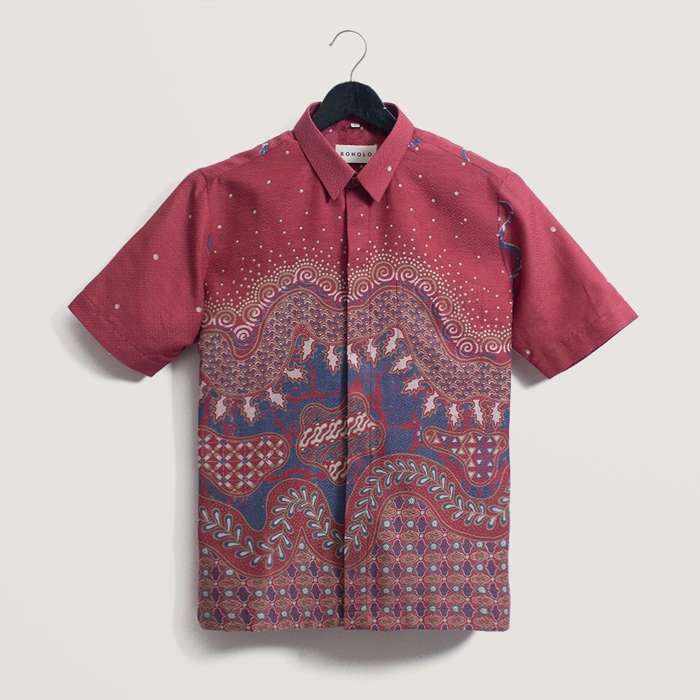 Piblu - Bonolo Kemeja Batik Lengan Pendek