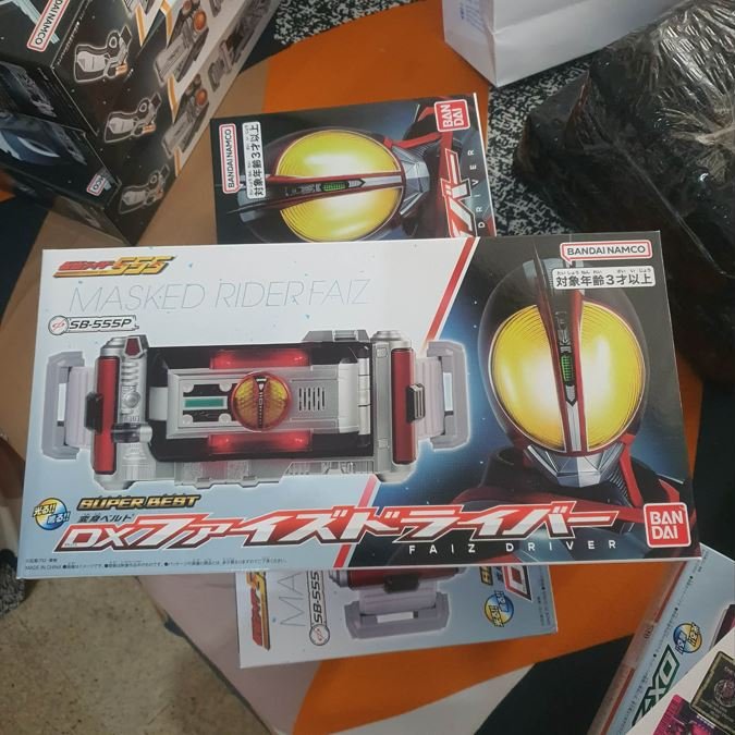 DX Super Best Faiz Driver Henshin Belt