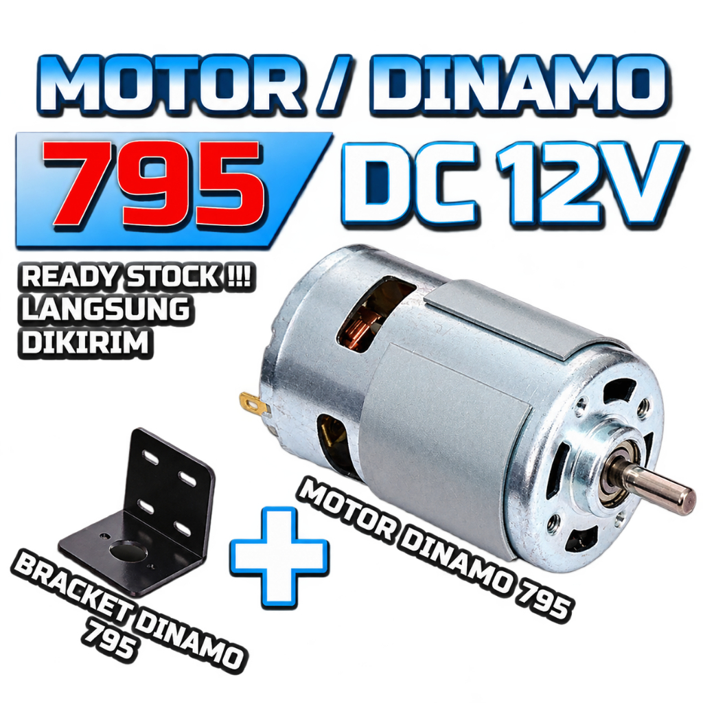 DINAMO DC 12V - 24V 12 V - 24 V HIGH TORSI TORQUE HIGH SPEED DINAMO  775 795 895 550