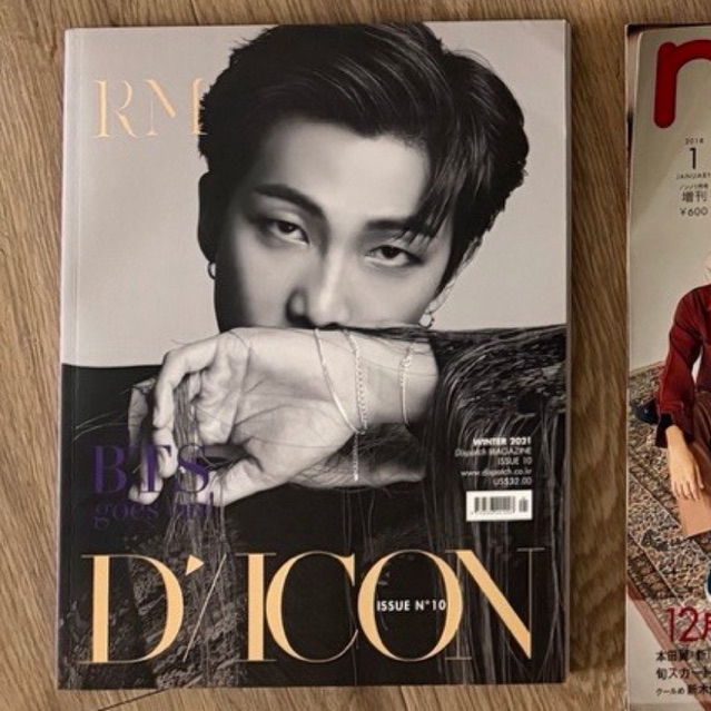 [Ready] Majalah / Magazine DICON cover BTS RM 2021