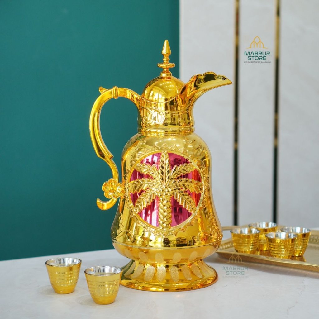 Vacuum Flask Premium Ala Timur Tengah - Teko Arab | Teko Hiasan Aesthetic | Mabrur Store