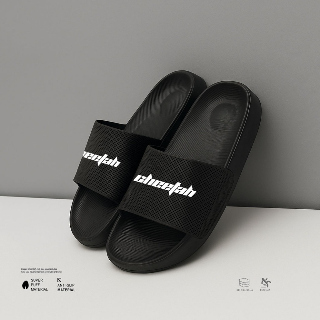 Sandal / Sendal Flat Karet Jelly  Unisex Slop Selop Pria SPORTS NB Terbaru Termurah Murah Lebay Impo