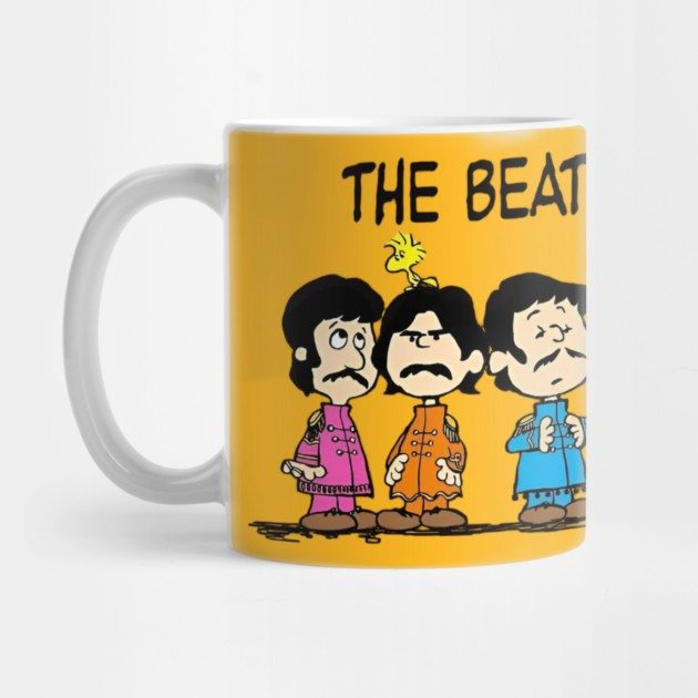 Snoopy Beatles Pepper Parody Coffee Mug