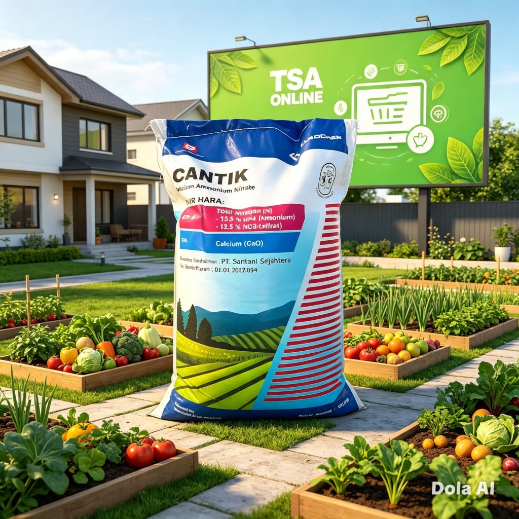 Pupuk Calsium Ammonium Nitrate CANTIK 50 Kg ORIGINAL SAK 50KG PABRIK