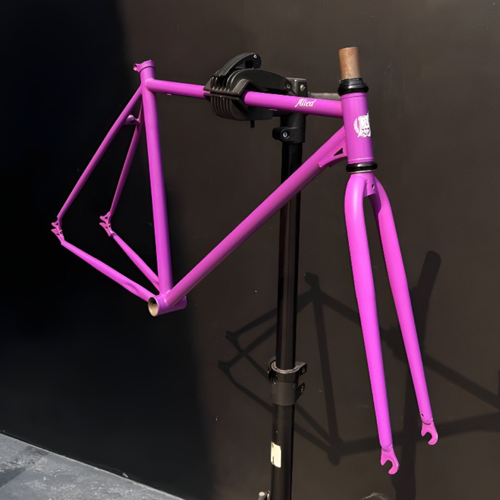 FRAMESET ALIED CHROMOLY TRACKLOCROSS PURPLE SIZE 50 700C