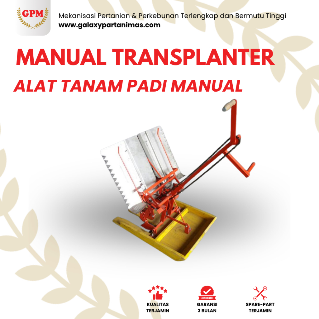 Alat Tanam Padi Manual (Manual Transplanter)