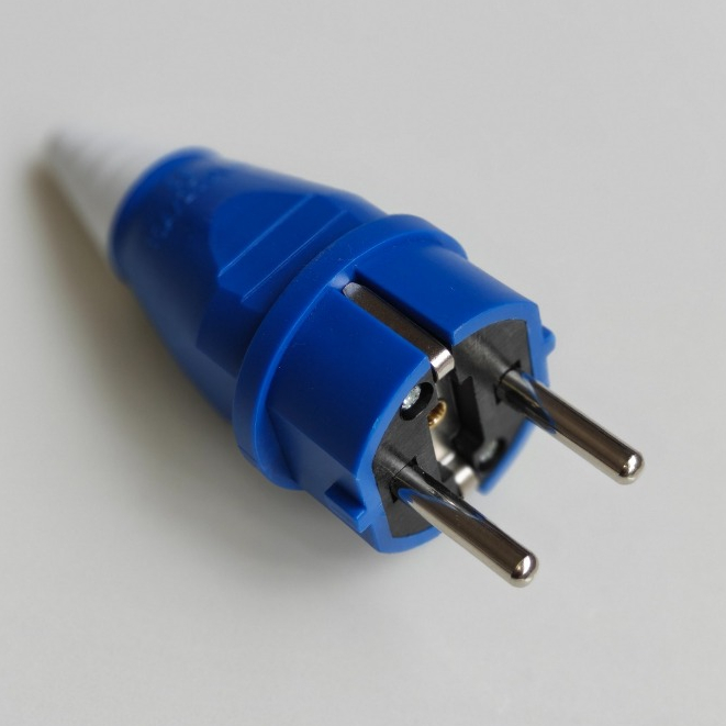 Industrial Plug Mounting Male Steker 2P 16A 012 Waterproof