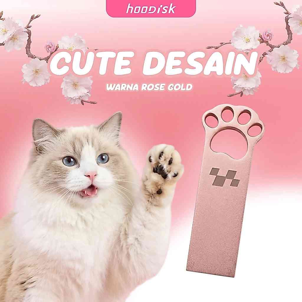Flashdisk USB 2.0 Flash Memory Drive UNIK BENTUK KUCING LUCU ORIGINAL REAL CAPACITY TOSHIBA  2gb 4gb